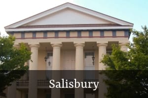 salisbury location of queen city